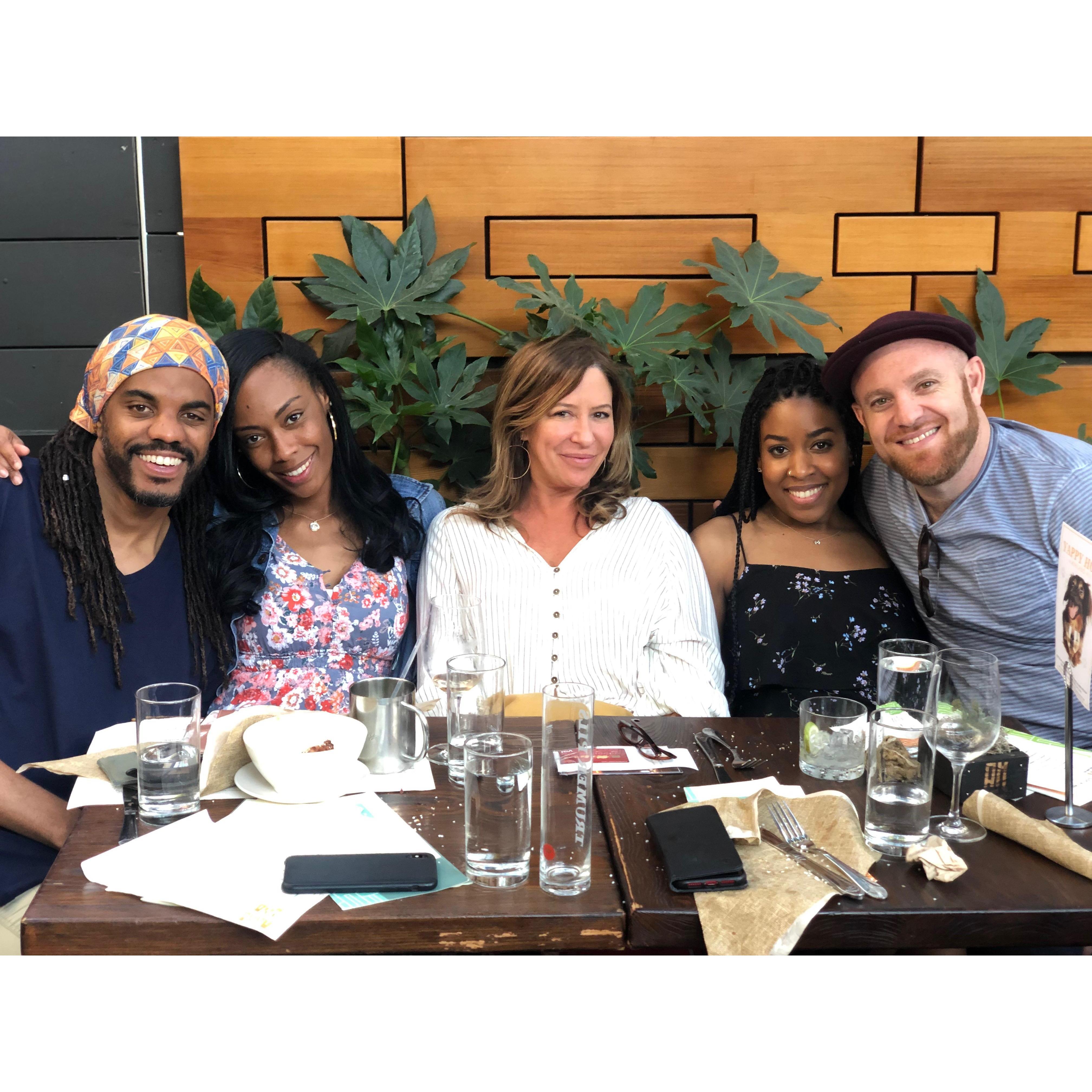 Celebrating Brittany’s birthday with friends