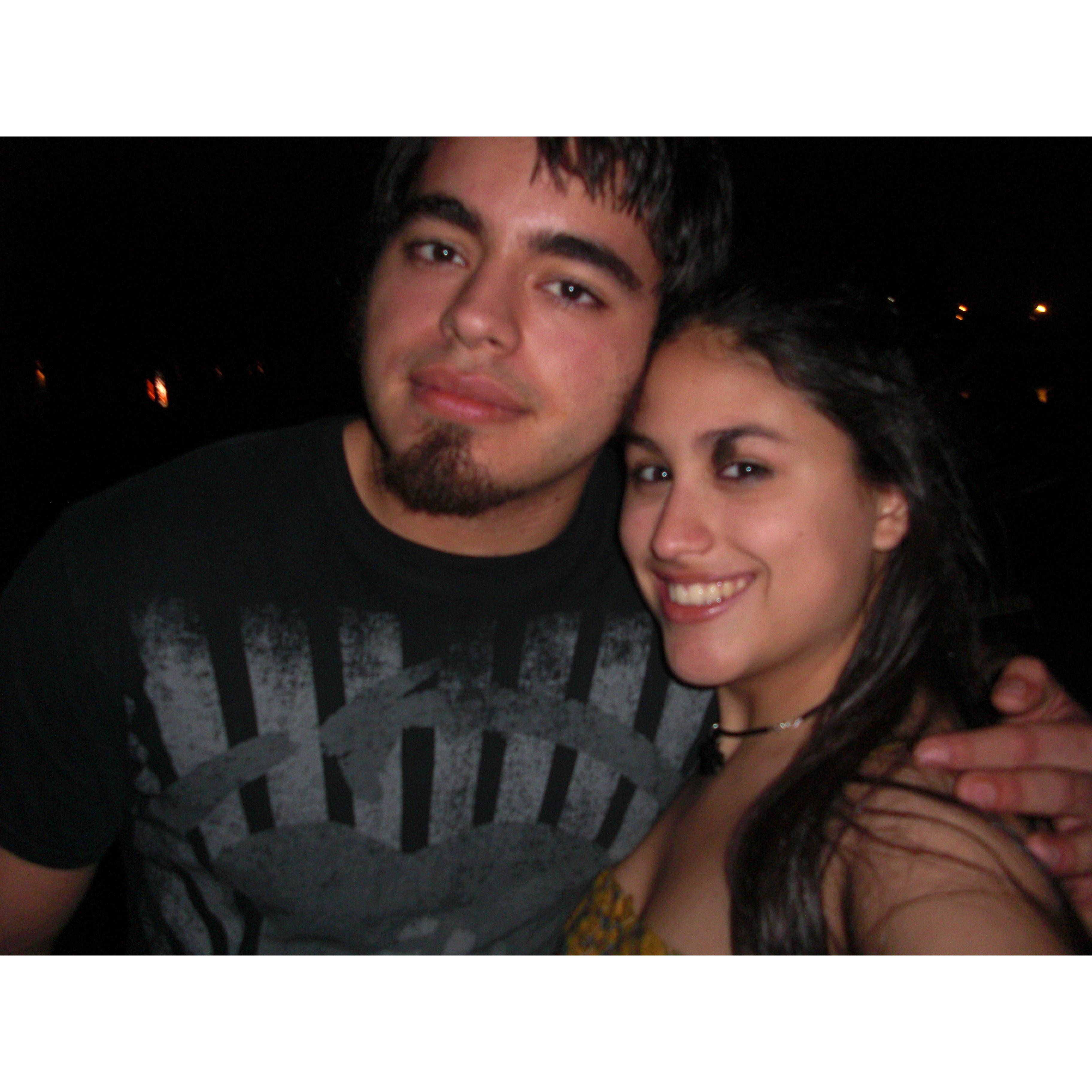 The first photo we EVER took together. 2008.