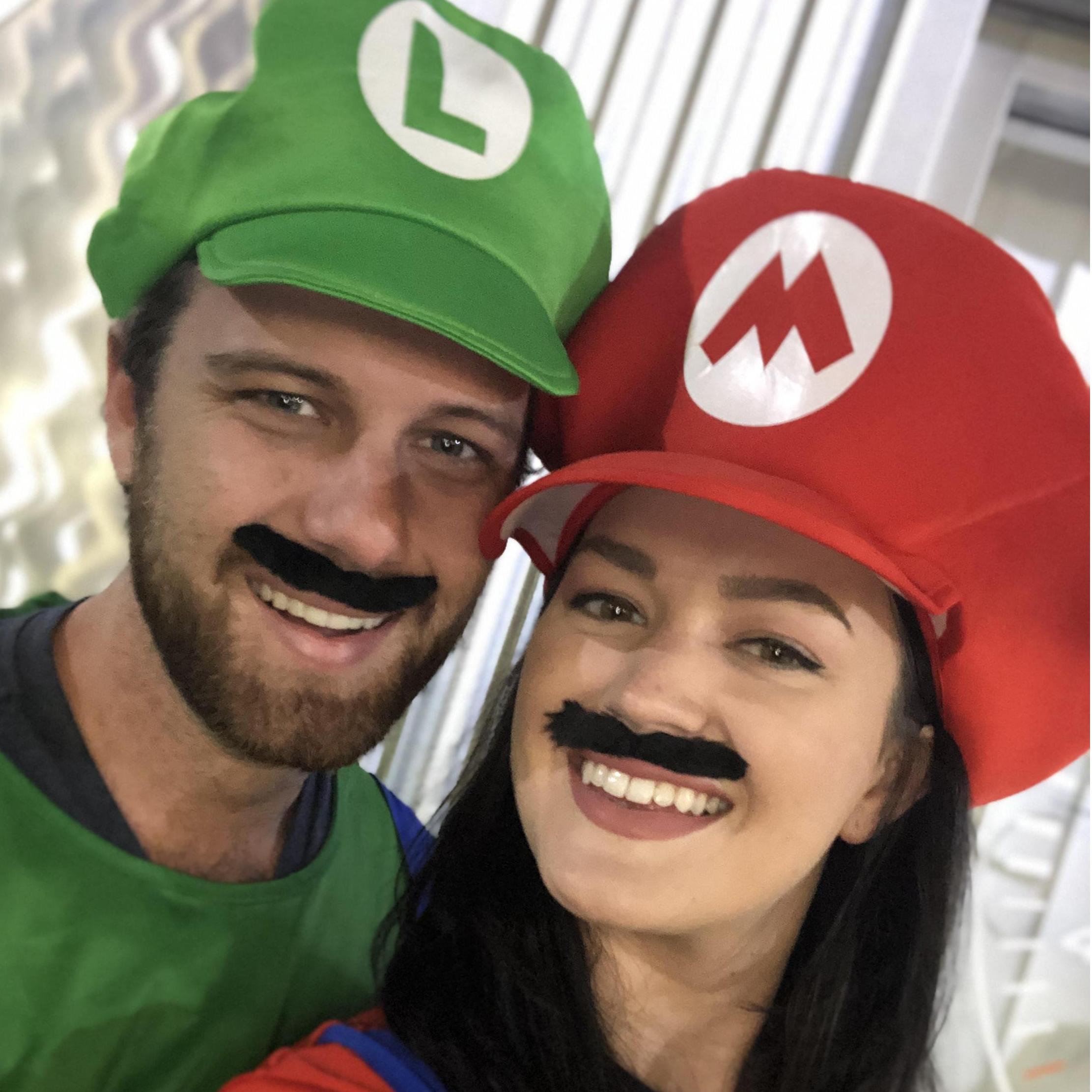 A Mario-themed Go-Kart race