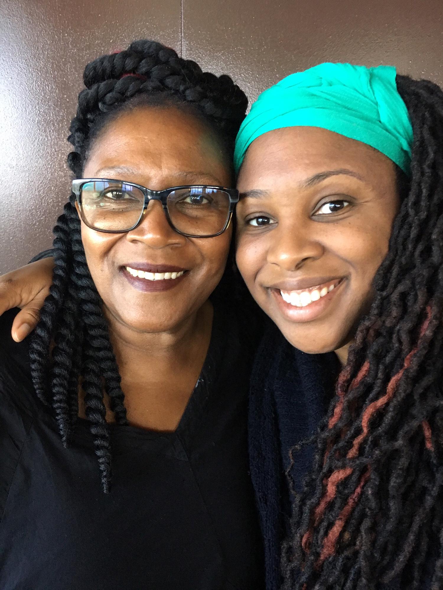 My love, my rock, my first love. My momma! She's been my source of light and strength. Grateful everyday for her!