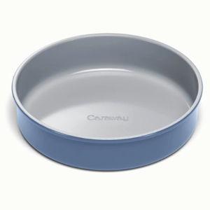 Circle Pan | Ceramic Non-Stick & Non-Toxic Round Pan | Caraway | Slate Blue