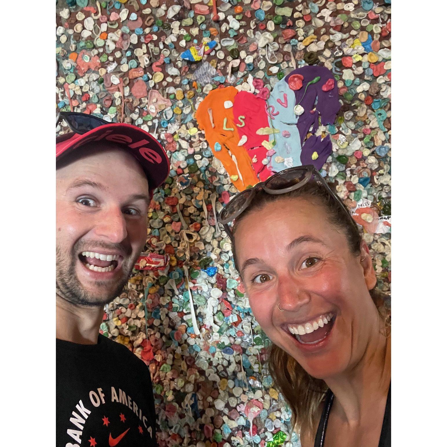 The gum wall in Seattle? Ok cool