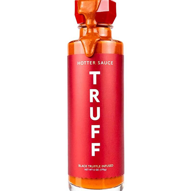 TRUFF Hotter Sauce, Gourmet Hot Sauce with Jalapeño, Red Chili Peppers with More Heat, Black Truffle Oil, Organic Agave Nectar, Hotter Flavor Experience in a Bottle, 6 oz.