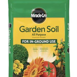 Miracle-Gro In-Ground Use 1.5-cu ft All-purpose Garden Soil
