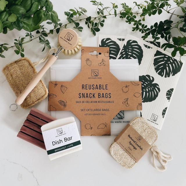 Zero Waste Kitchen Essentials Bundle |...