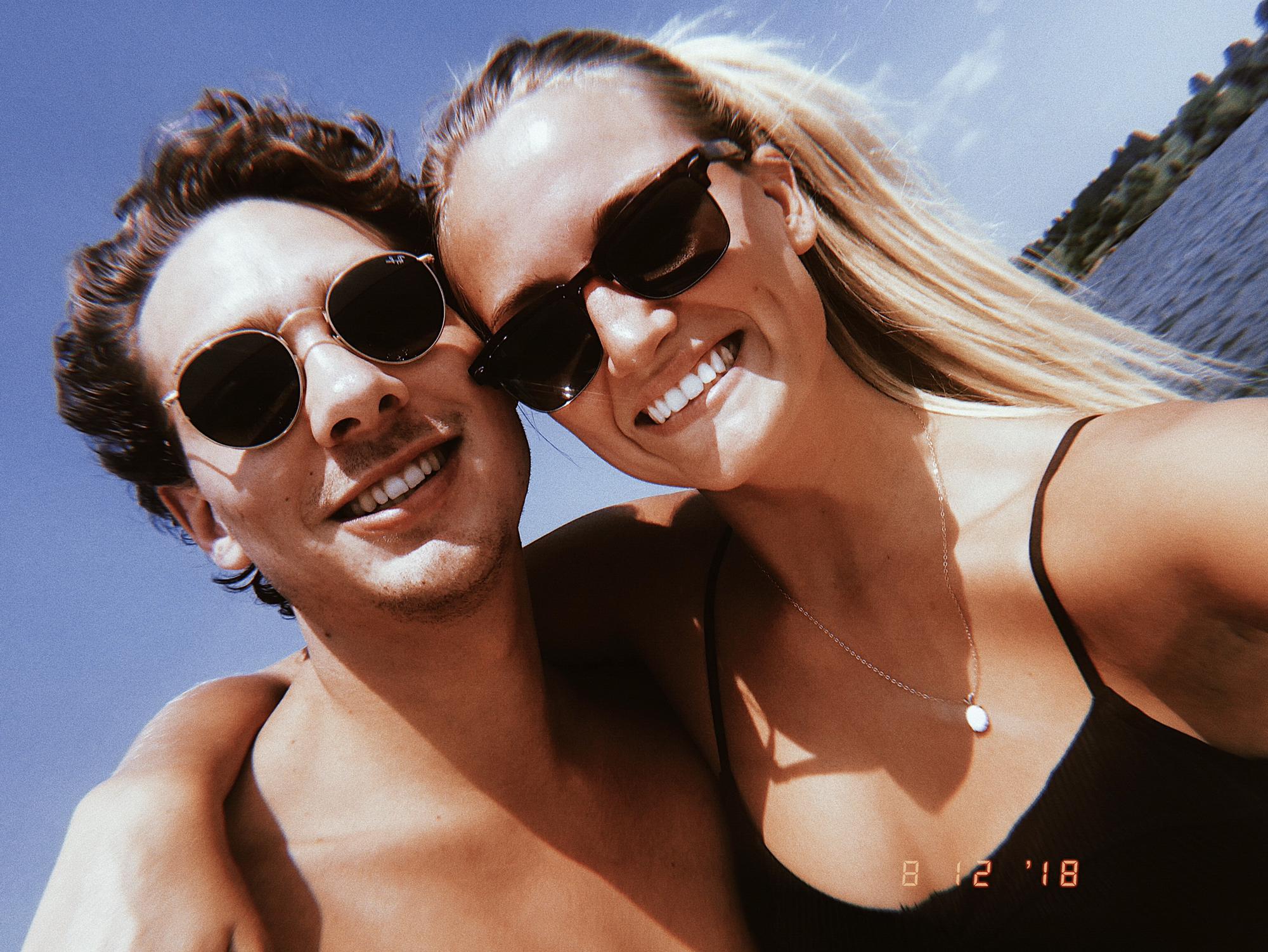 One of many lake days together