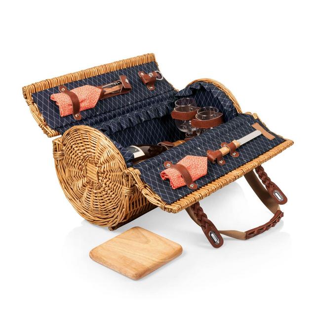 Picnic Time Verona Wine and Cheese Basket - Adeline Collection