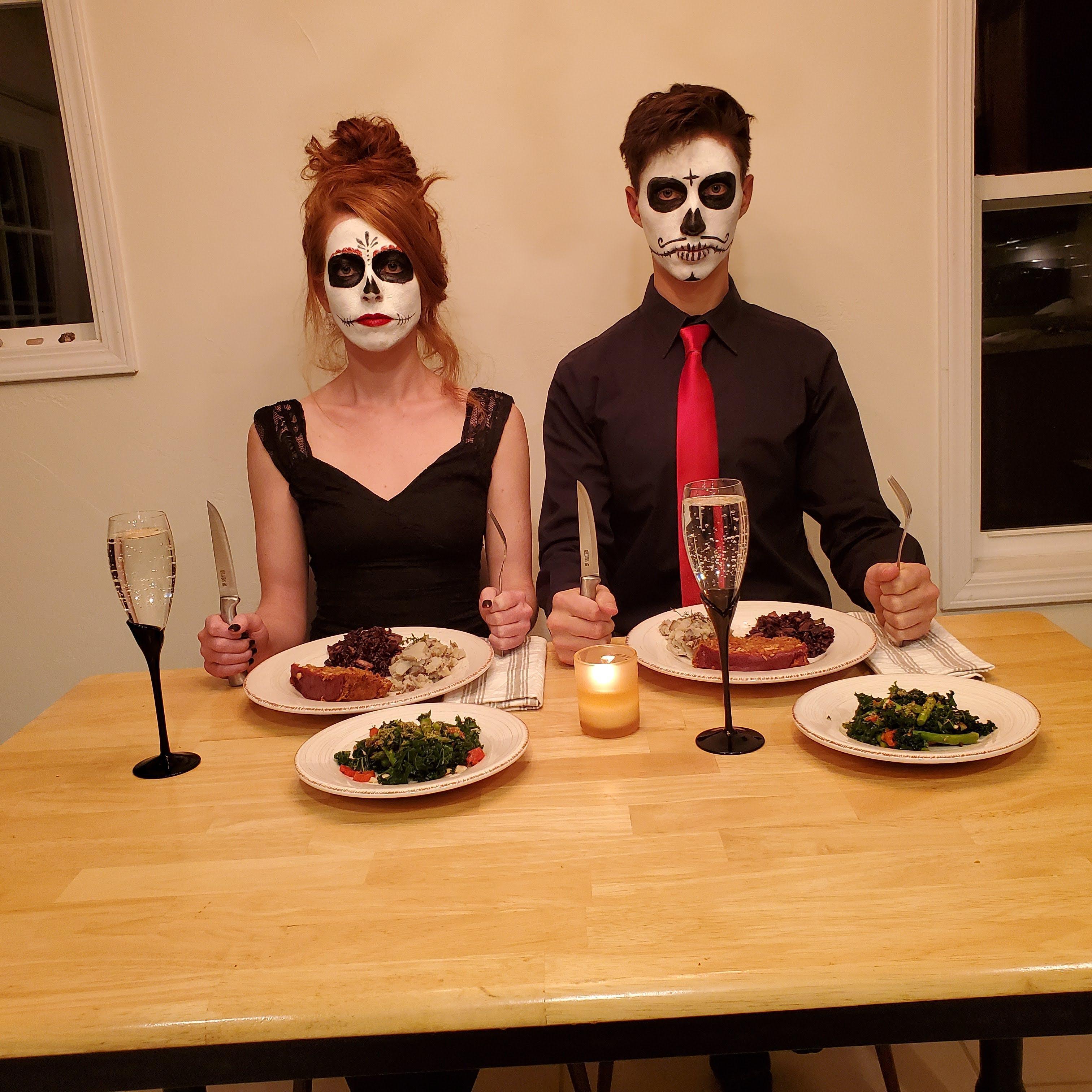 Angela likes Halloween, Zach likes Angela...and food