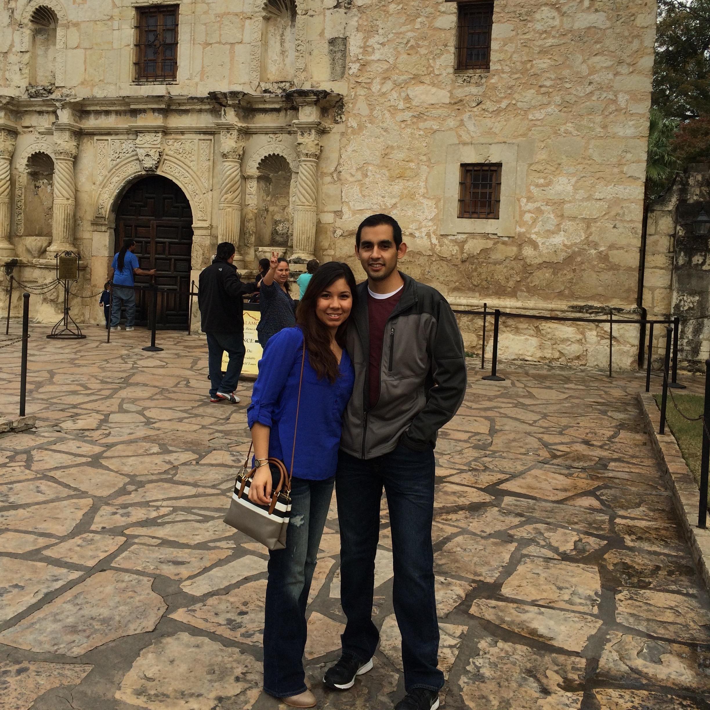 First trip with Paola's family!
San Antonio, TX 2014