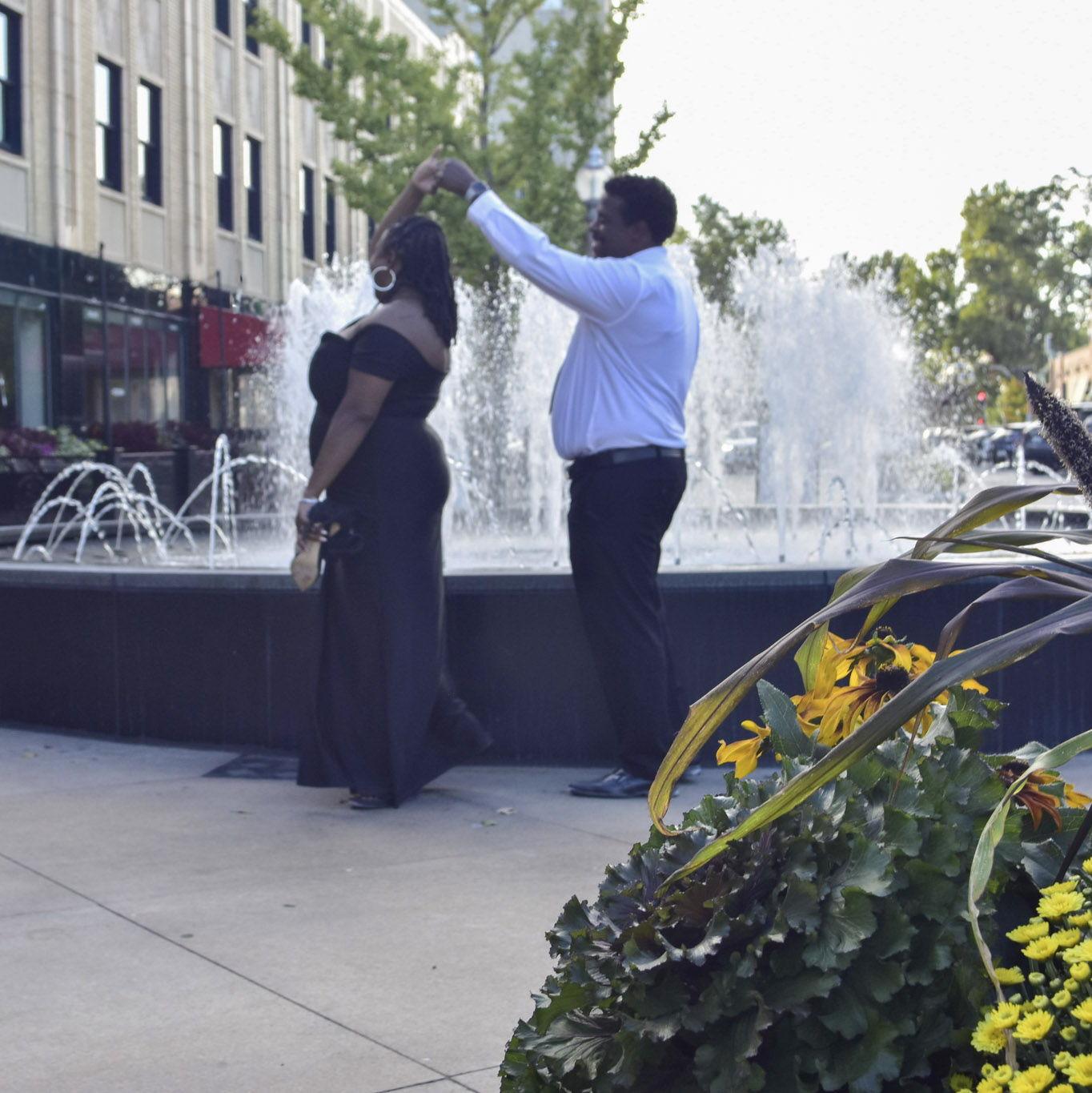 Dancing into forever.