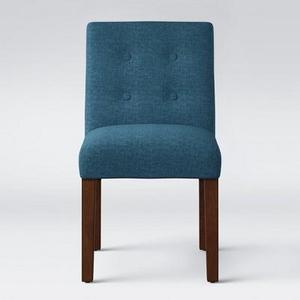 Ewing Modern Dining Chair with Buttons Navy - Project 62™