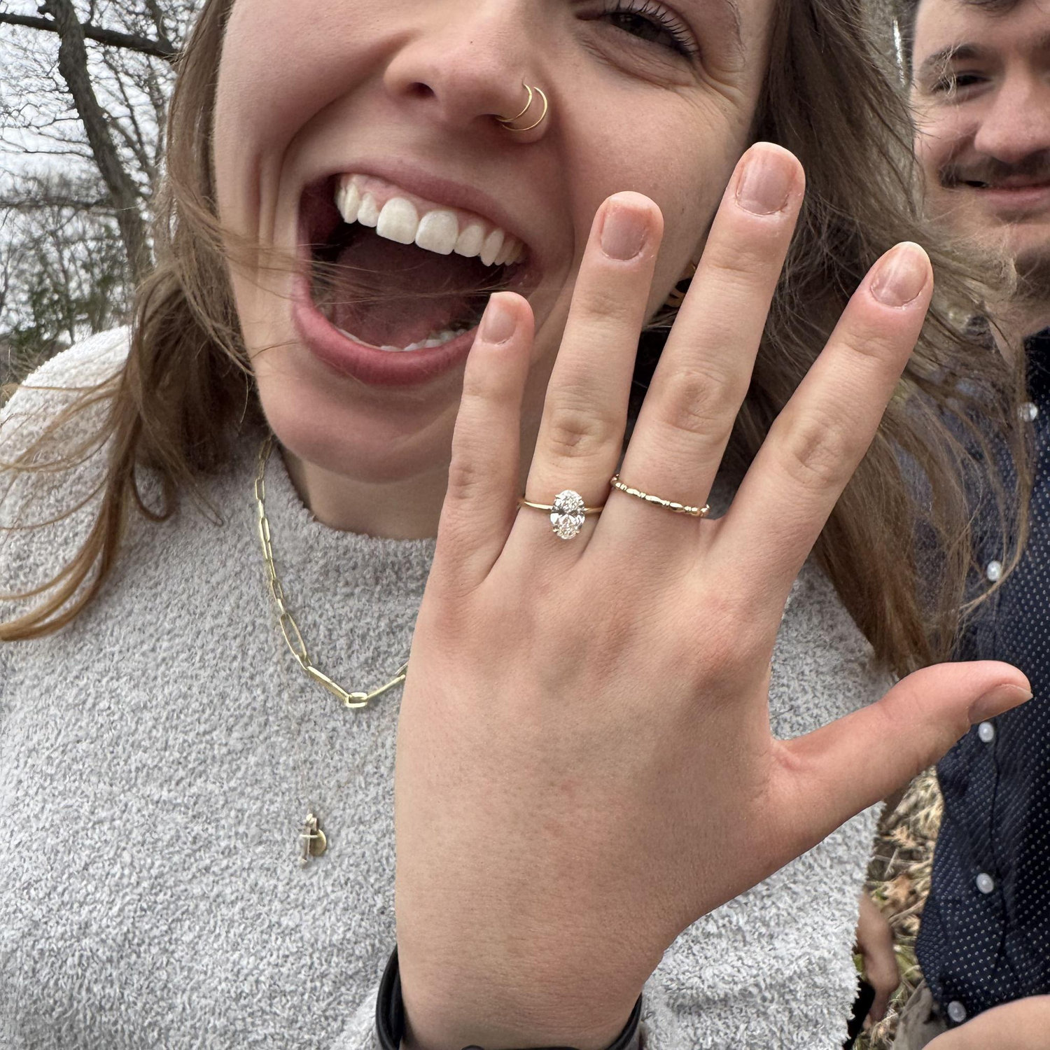 I was only a little excited