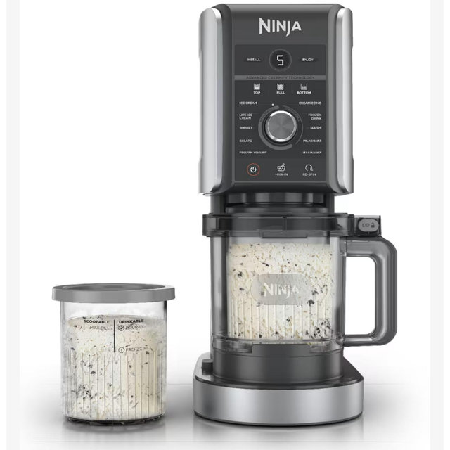 Ninja CREAMi Deluxe 11-in-1 Ice Cream Maker