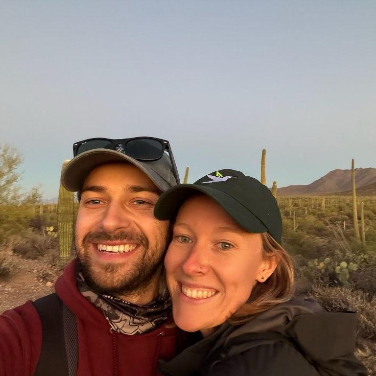 Saguaro National Park during Mateusz's big move back to Texas!
