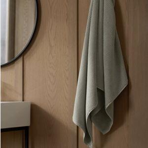 Soft Rib Towels (Sage) - Bath Towel / Sage