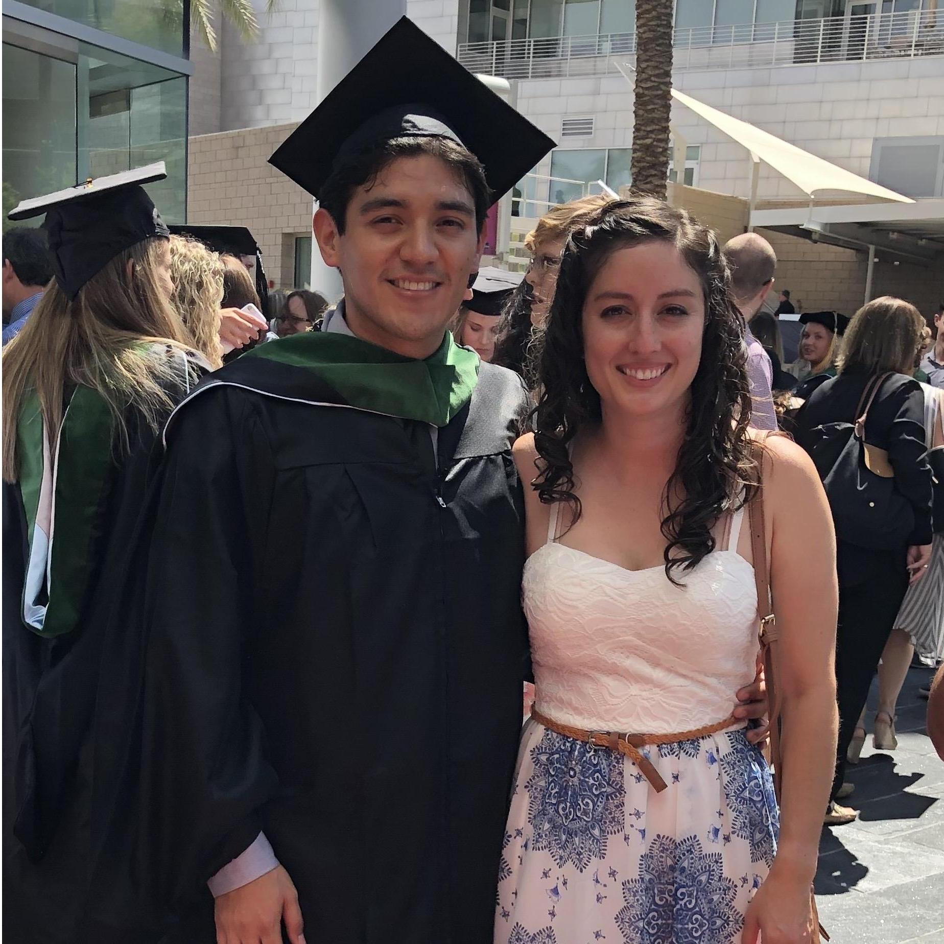 Raul Receives His Master's Degree - 2019
