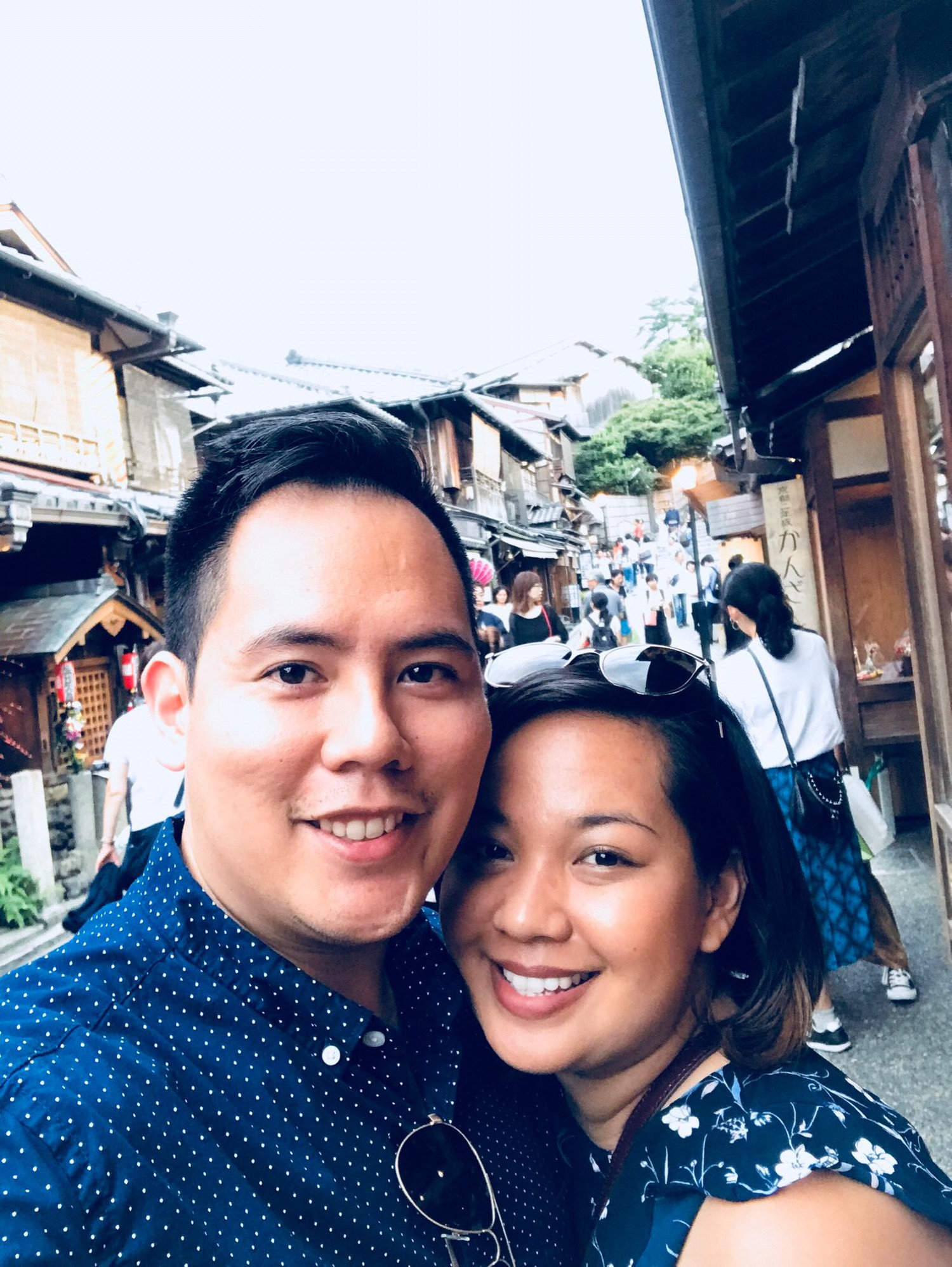 Exploring Gion District in Kyoto.