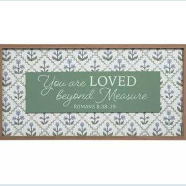 Romans 8:38-39 Wood Wall Decor