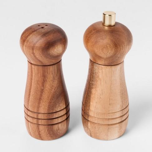 Stained Acacia Salt Shaker - Threshold™