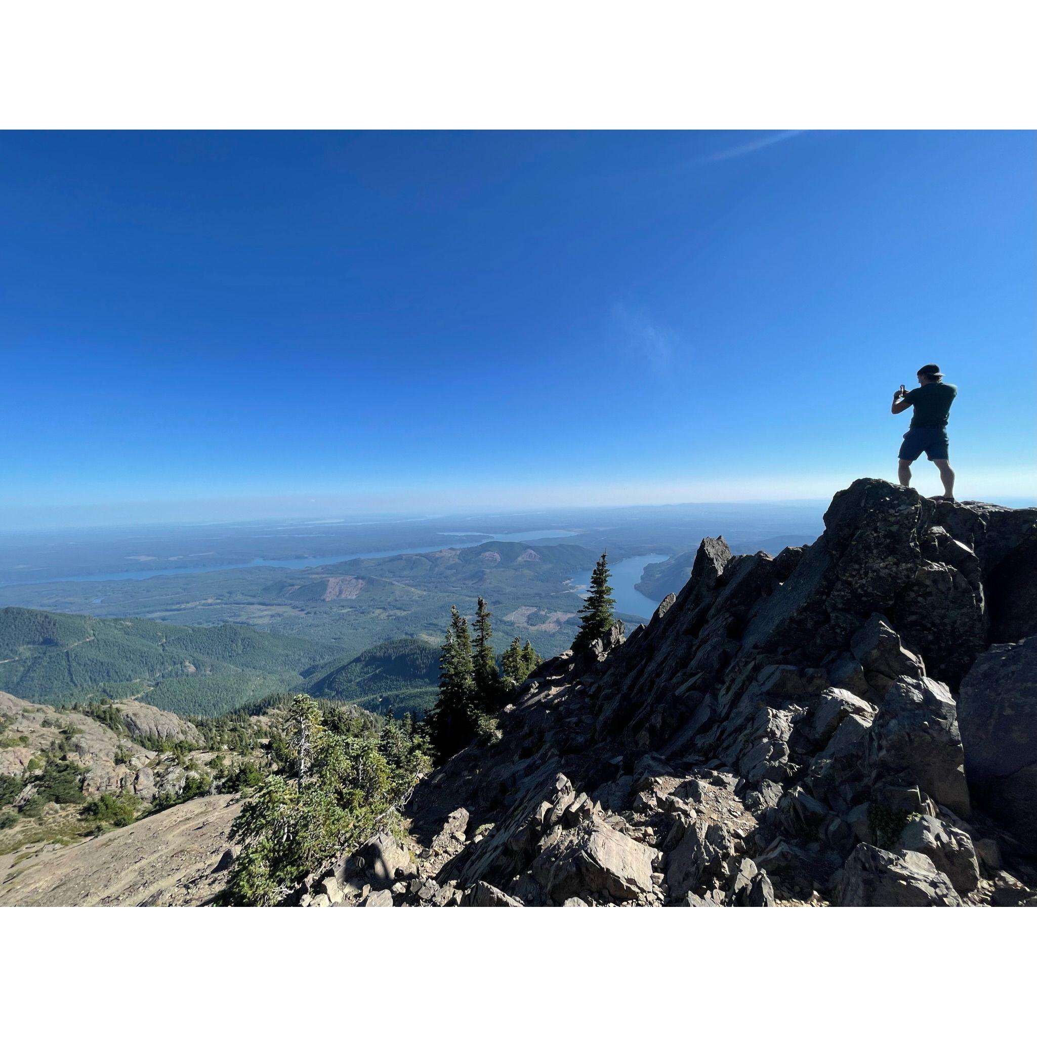 September 2022-Washington State vacation. This is at the top of Mt. Ellinor in Olympic National Park.