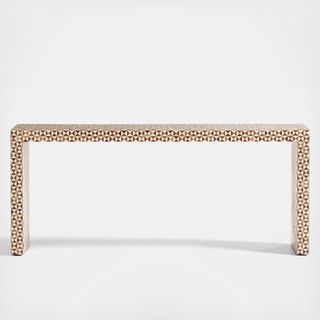 Intarsia Large Console Table