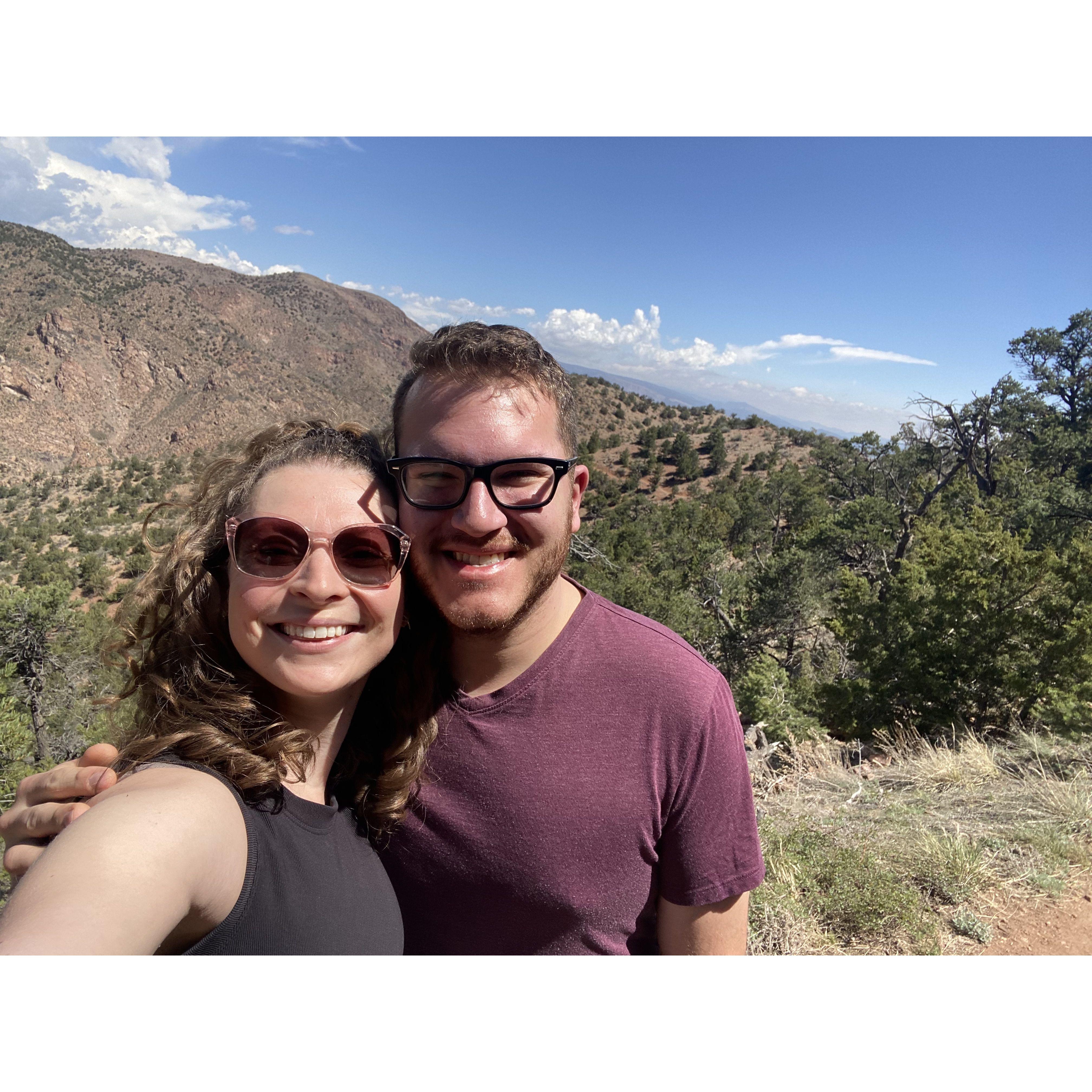 April 24th, 2025: Alex's 30th birthday hike in Cañon City, CO