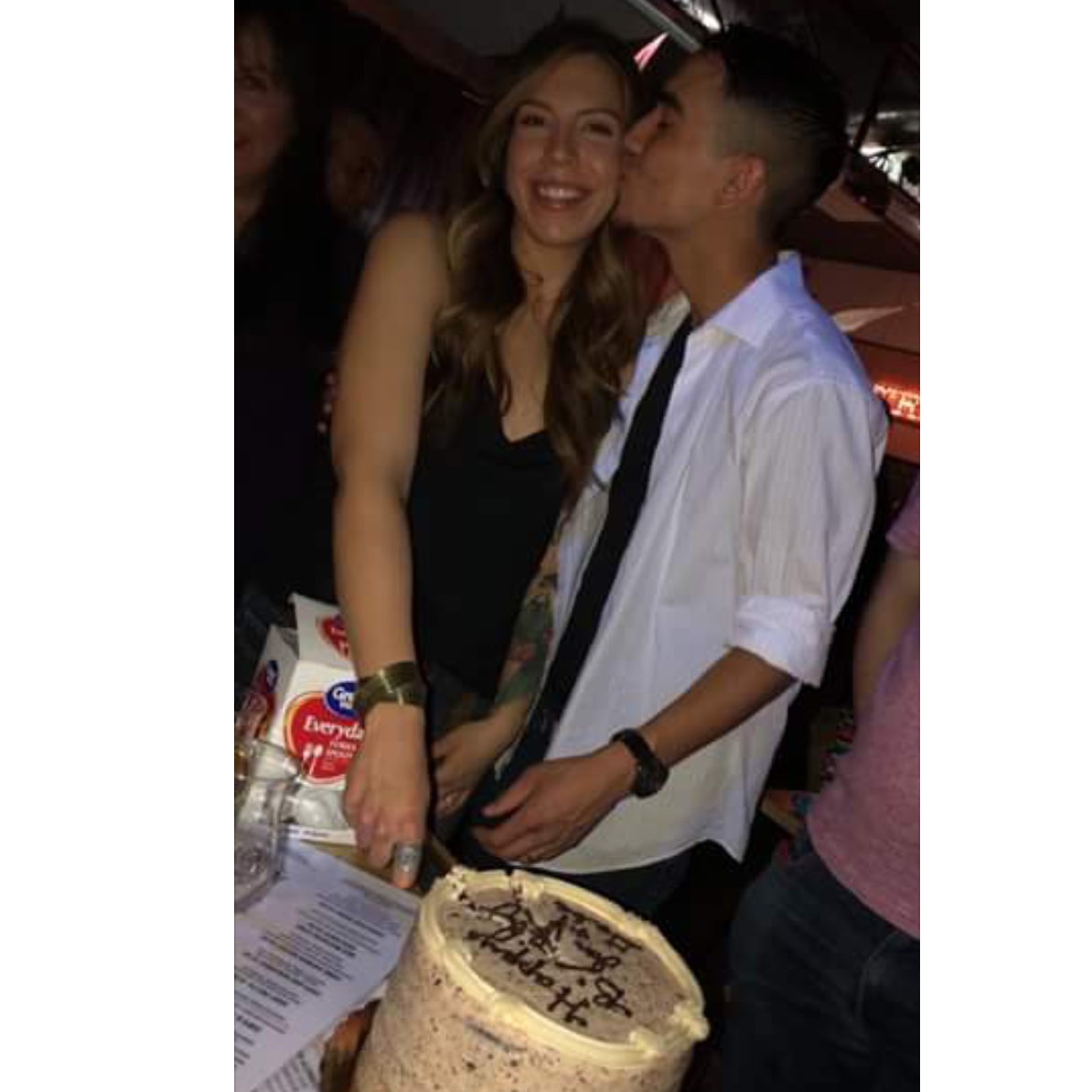 We always celebrate our birthdays together since we're just a week apart!