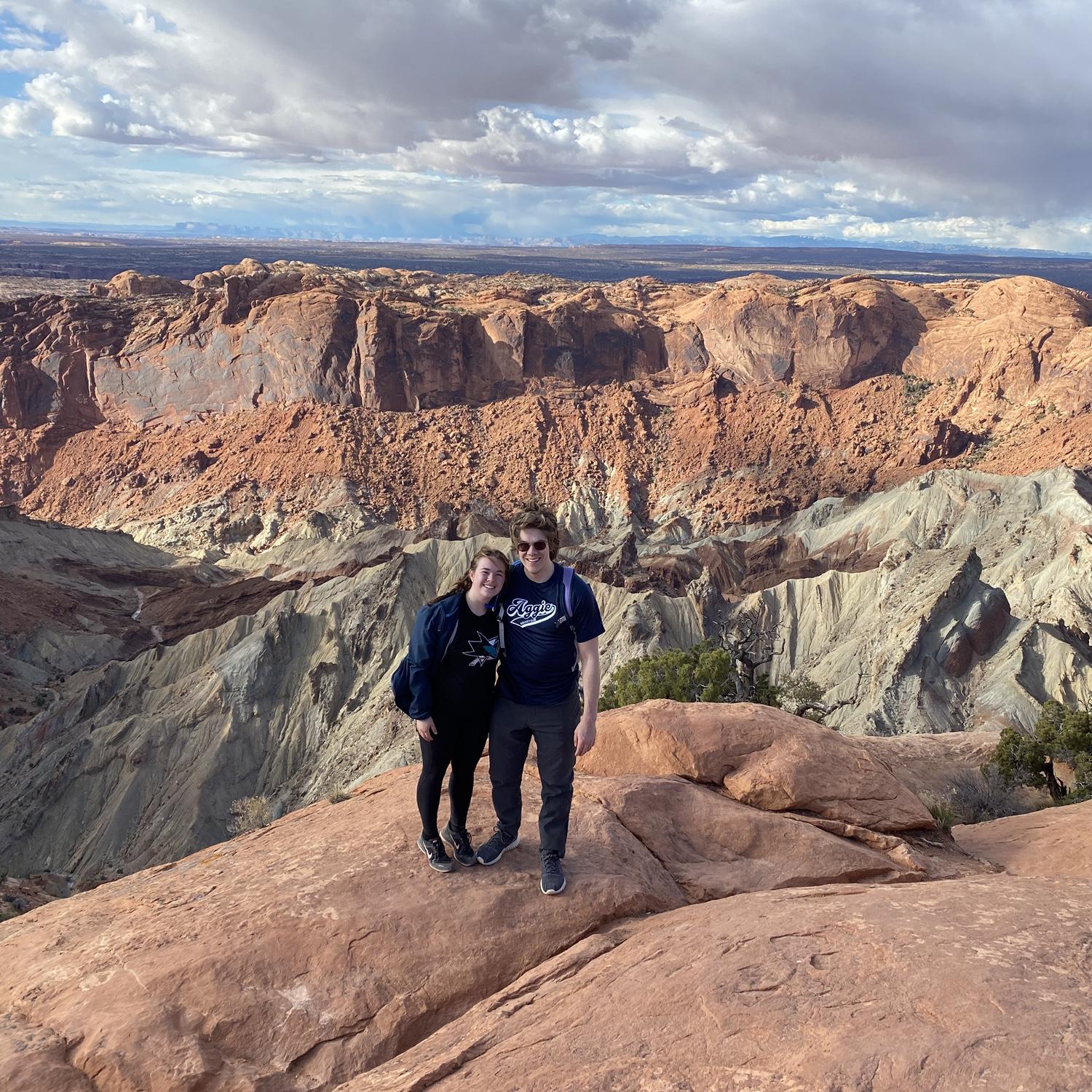 New favorite hike in Canyonlands National Park. (This is the end, after Emma Lucy died)