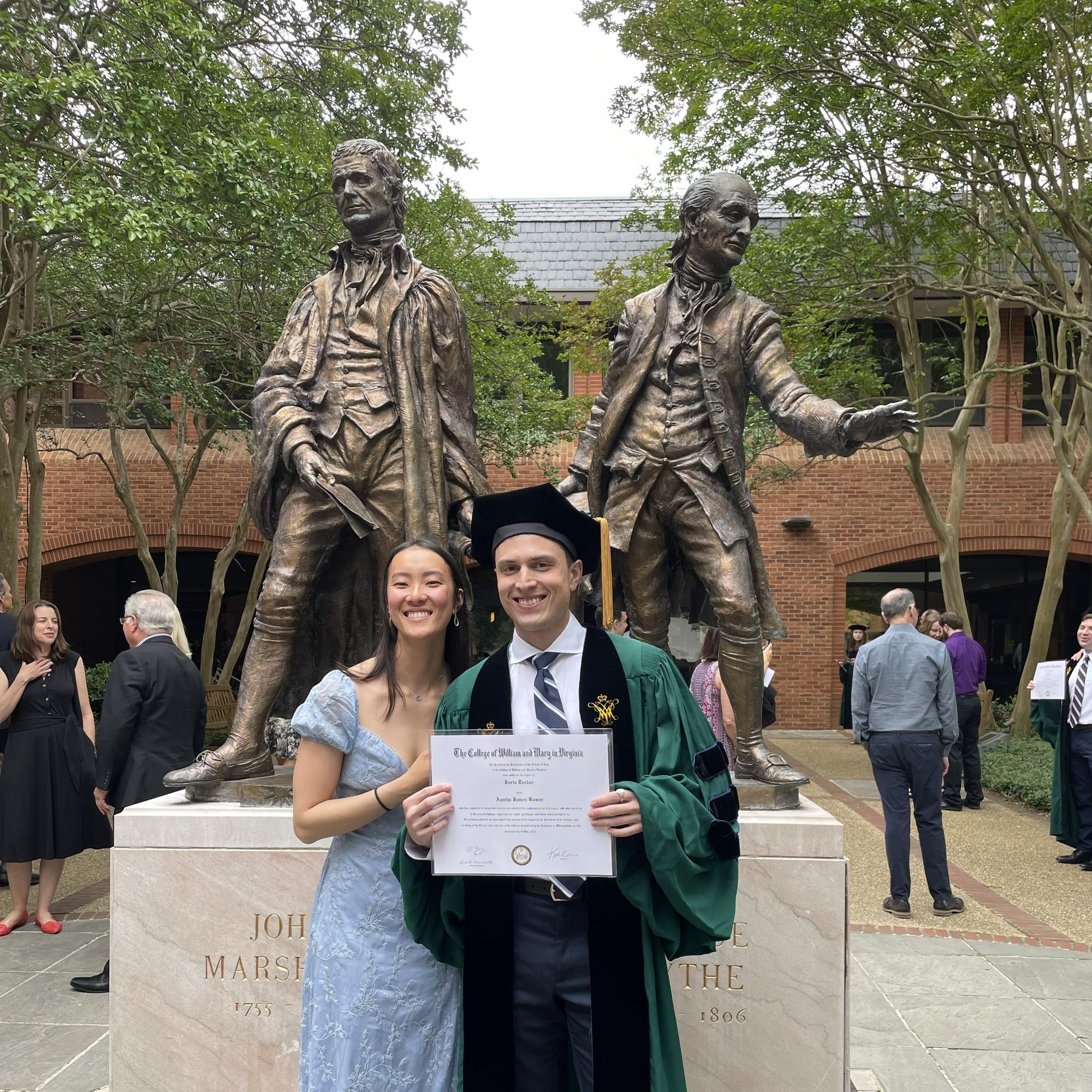 Austin graduates from law school!