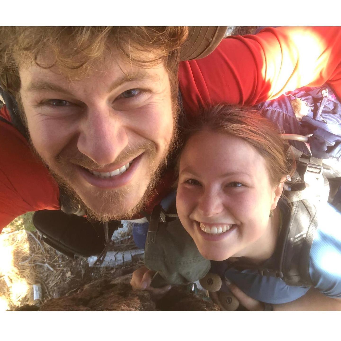 POV, you are a blueberry on a particularly tall bush. JK, this is from backpacking in Yosemite during our jobless times in fall of 2023.