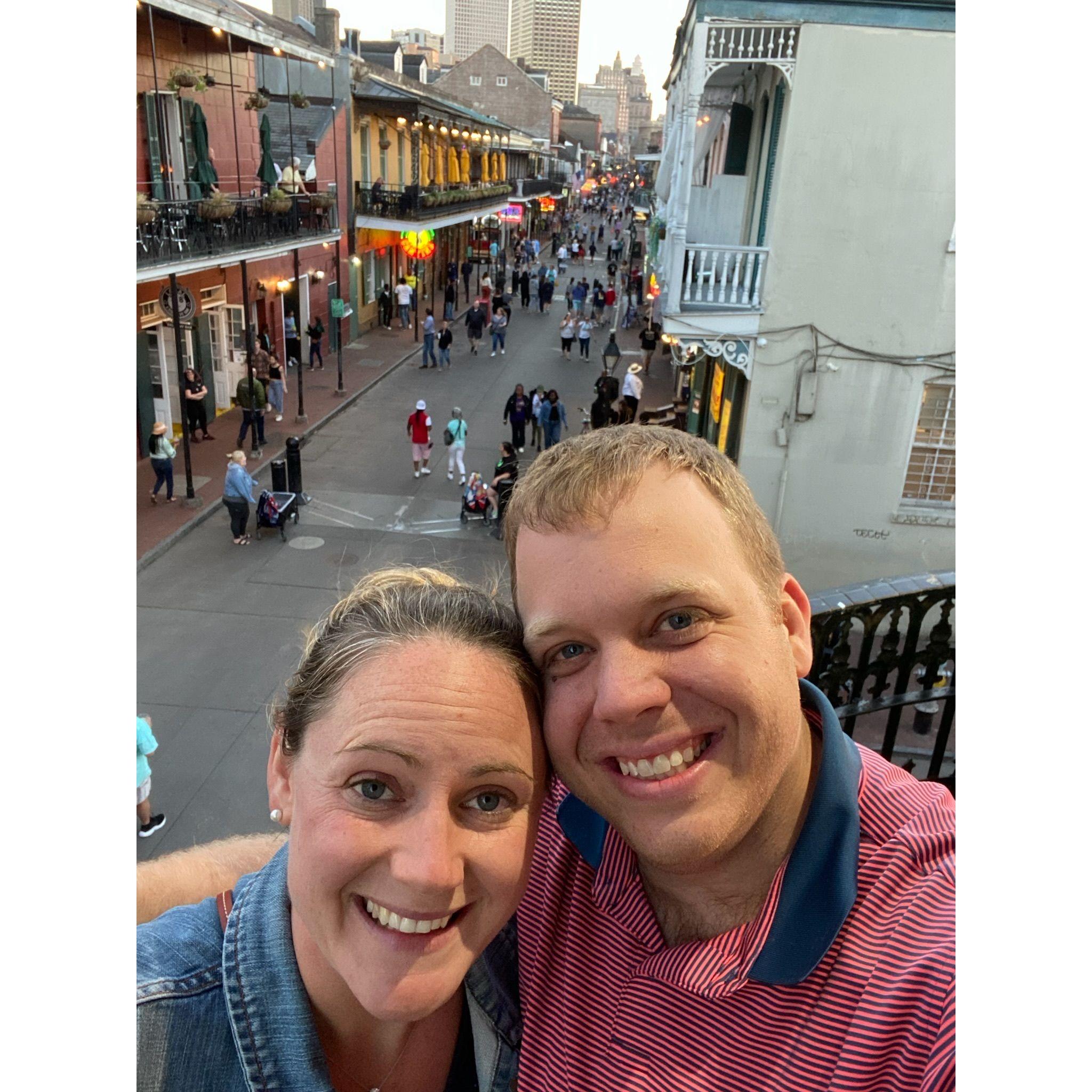 Naw'leans before it got crazy.