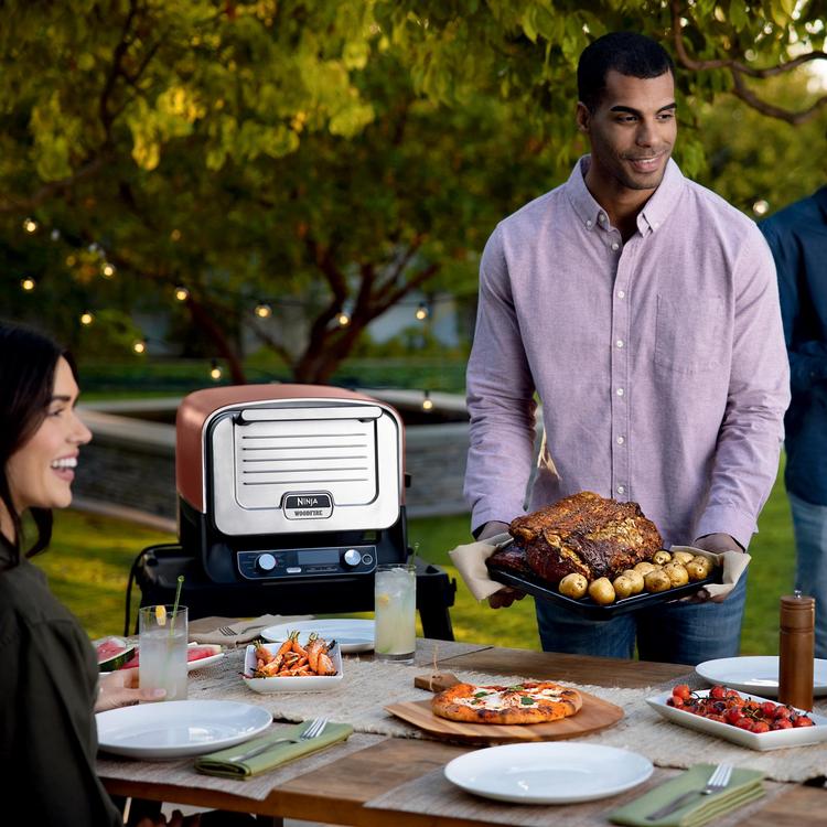 OnOFF  Ninja, Woodfire 8-in-1 Outdoor Oven | Zola