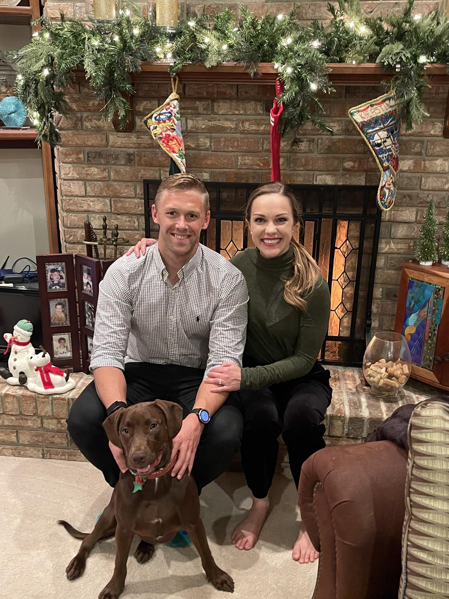 Our first Christmas together and Zuzu's first Christmas!