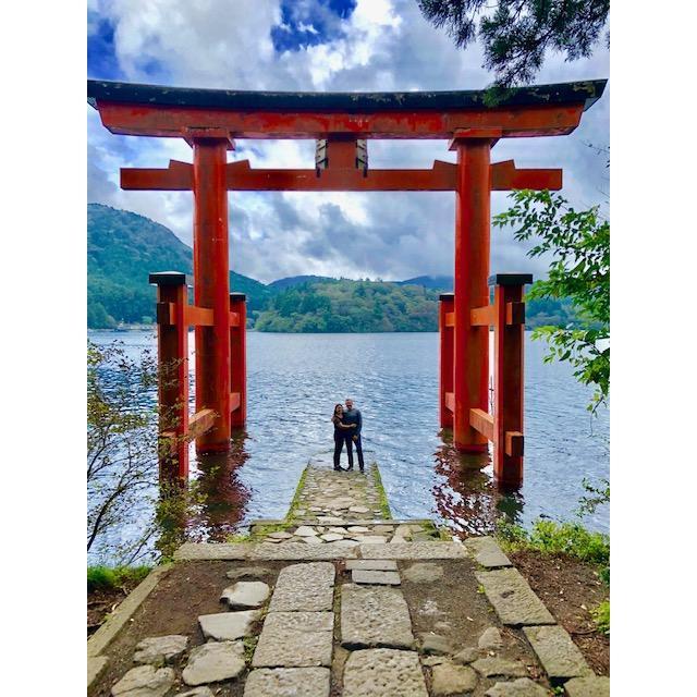 Hakone Shrine in Japan.