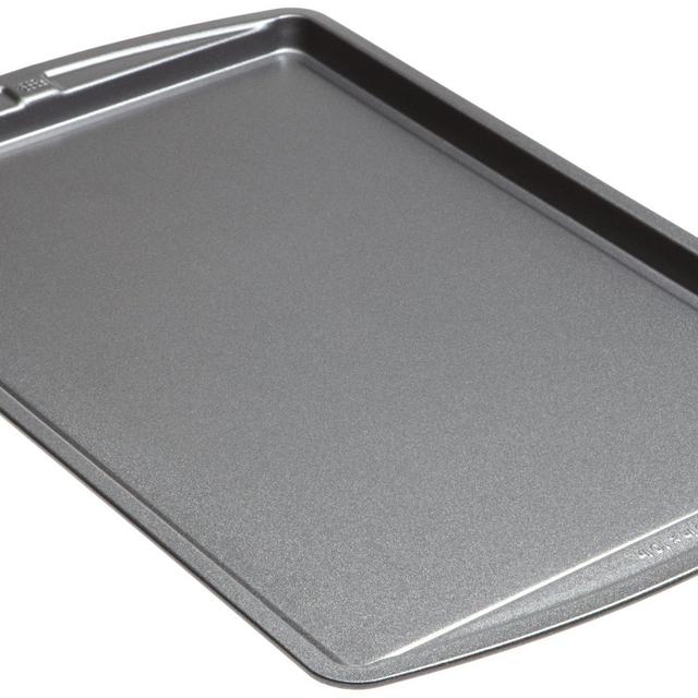 Good Cook Baking Sheet, 0.57 cu-ft Capacity, 10 in W x 15 in L, Metallic Grey