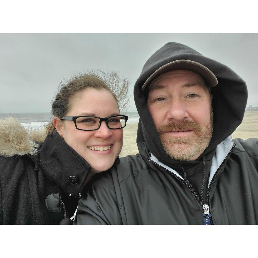 A very cold romantic getaway to Ocean City, Md