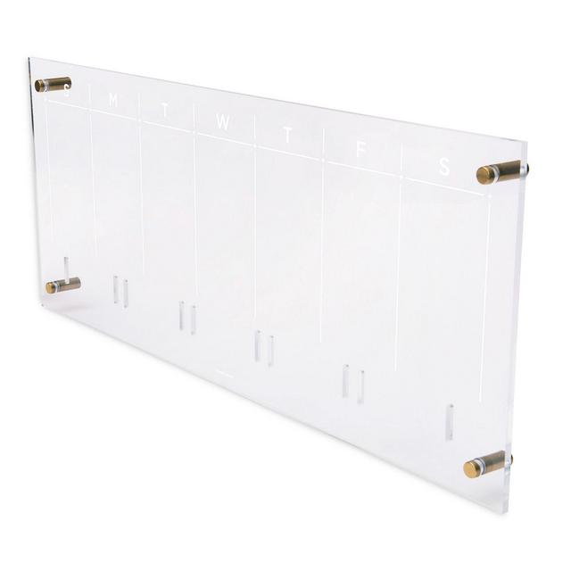 RUSSELL+HAZEL Acrylic Weekly Wall Calendar