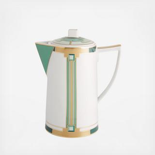 Emerald Coffee Pot