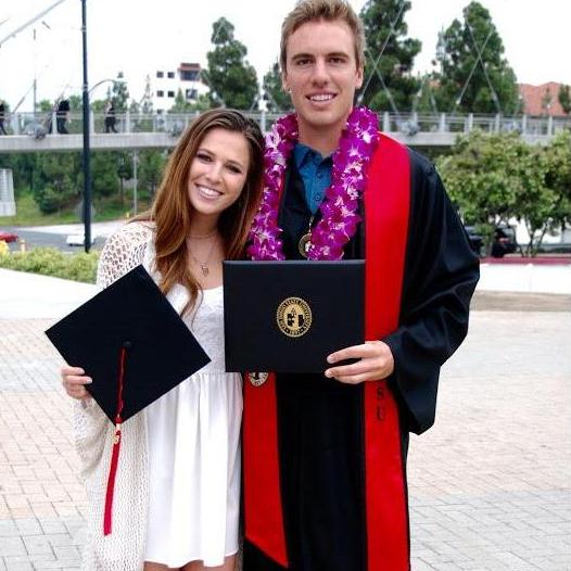 Sam's college graduation from San Diego State University!