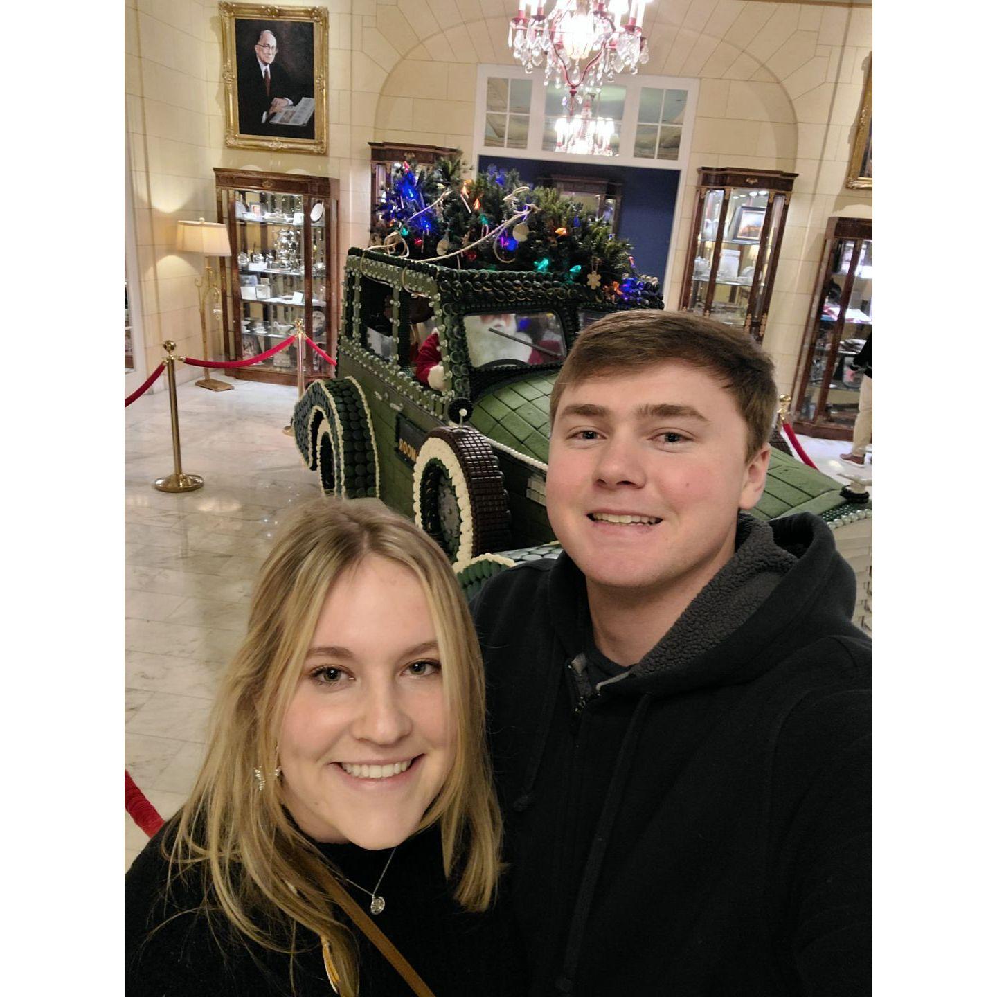 First official date at the Broadmoor hotel