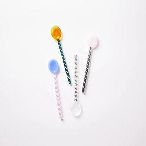 Glass Teaspoons, Set of 4 - Elita