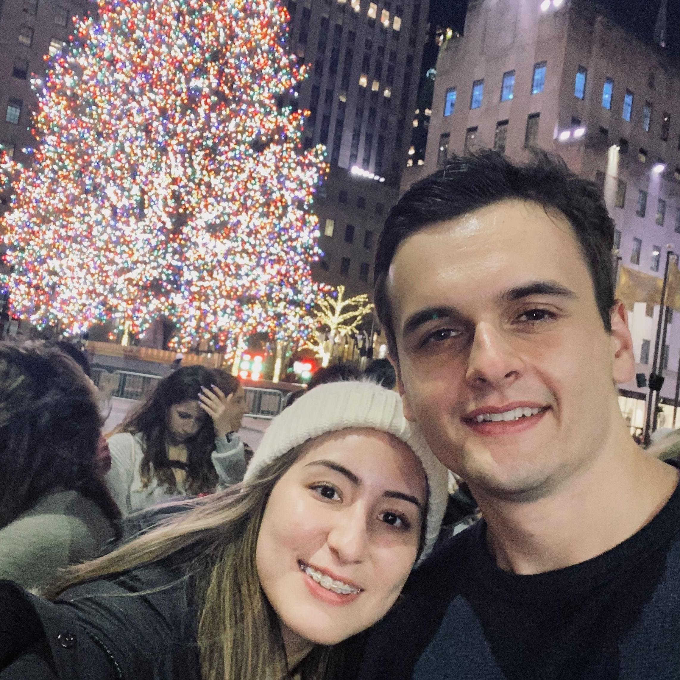 Visiting the Rockefeller Christmas Tree