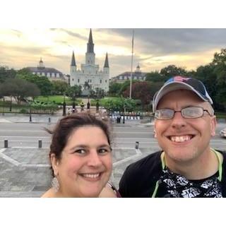 Showing him around New Orleans