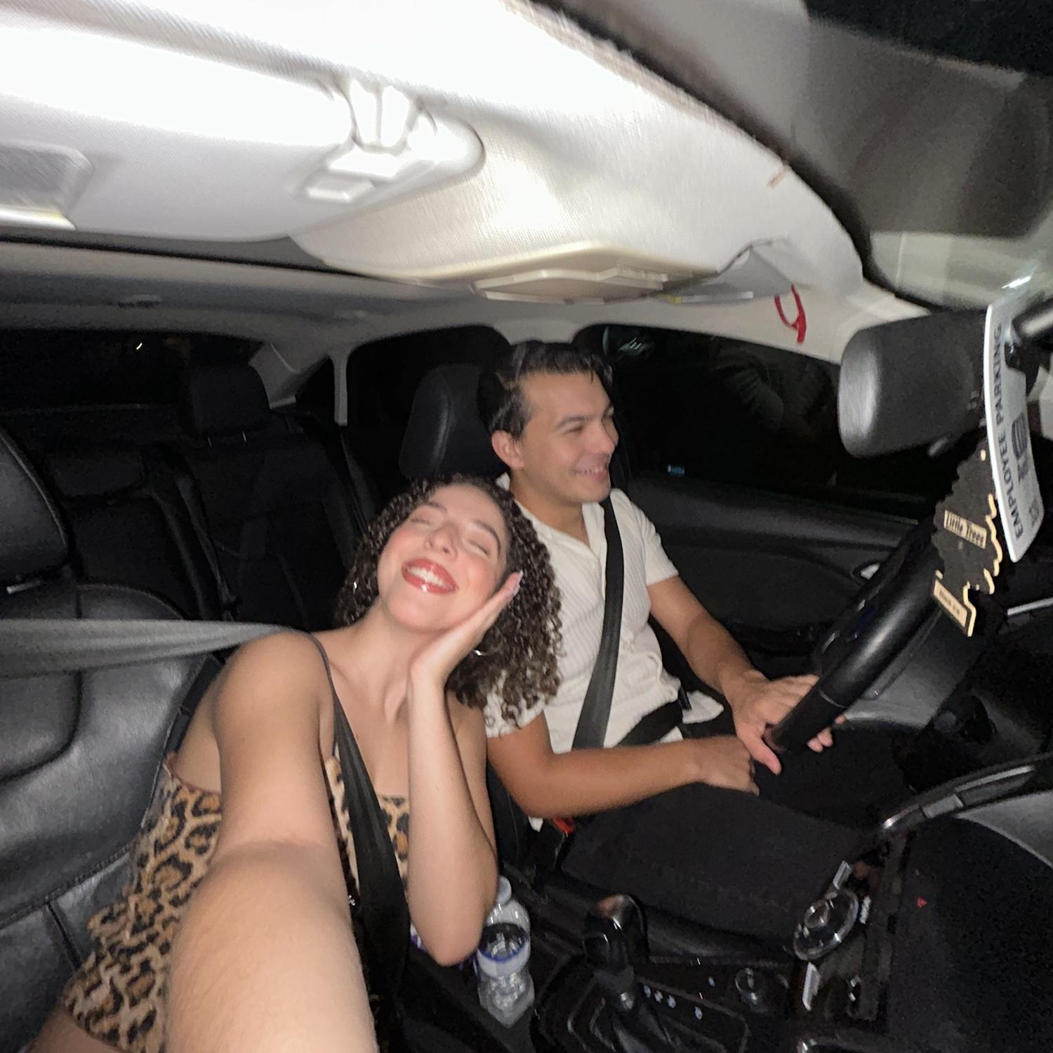 We love blasting music in the car together before going out 9/6/25