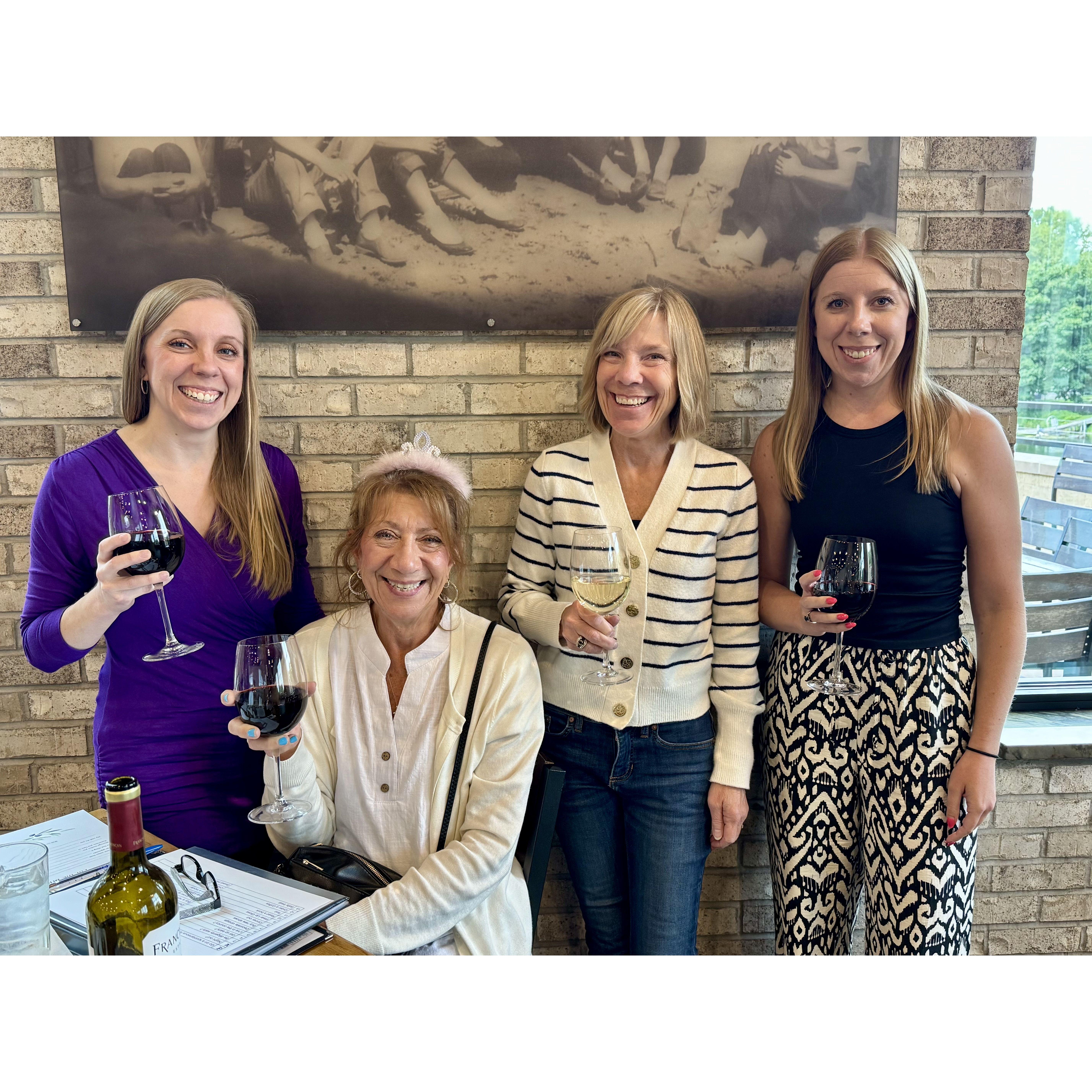 Schaller girls day celebrating the upcoming nuptials.