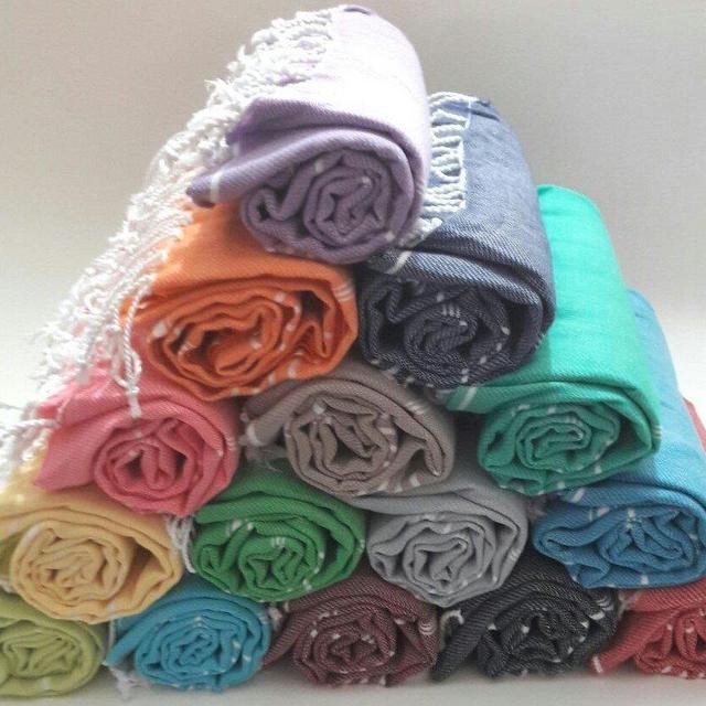 Paramus SALE Set of 6 XL Turkish Cotton Peshtemal Towels, Hamam Towel Wrap Pareo Fouta Throw Peshtemal Pestemal Sheet Blanket, Black,Grey,Navy,Blue,Turquoise,Red,Yellow,Purple,Pink