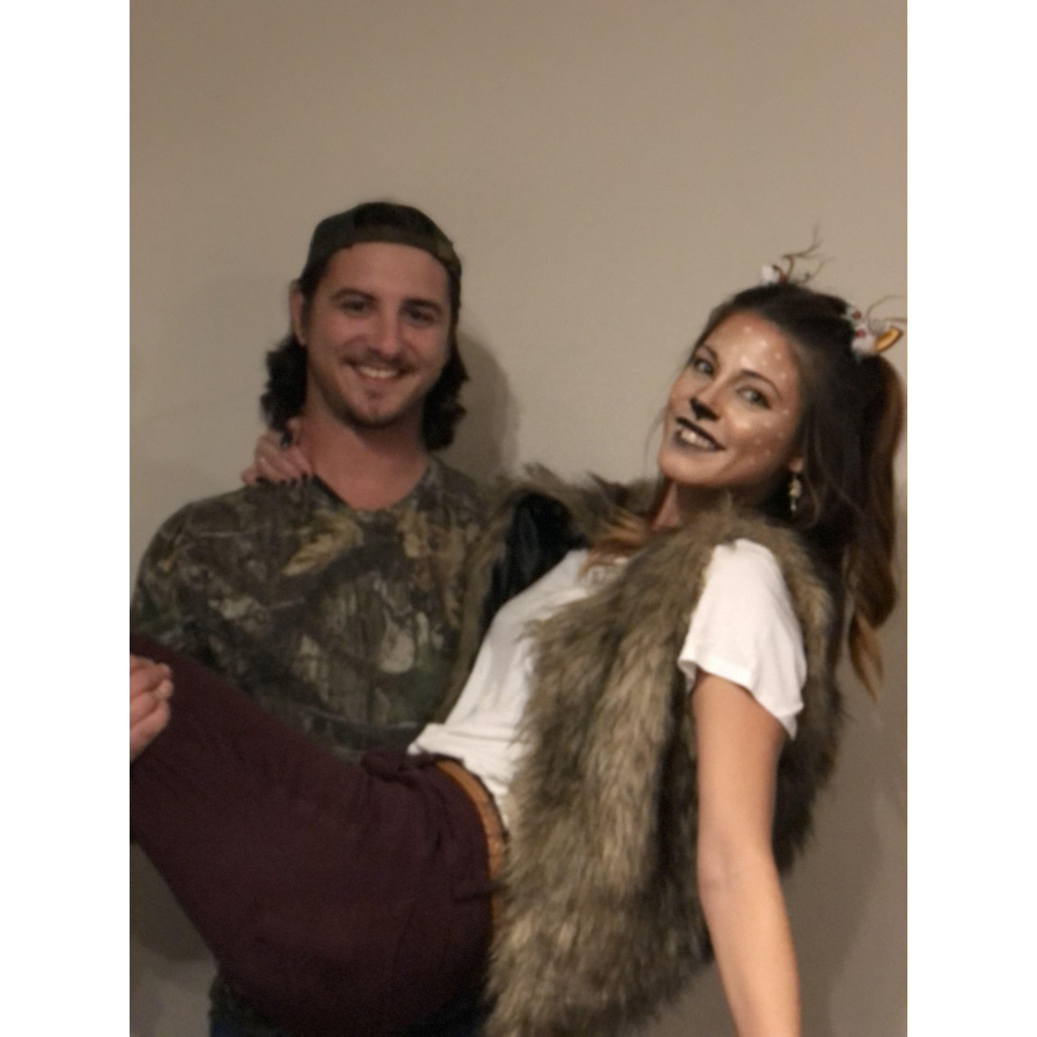 Hunter and Doe for Halloween
