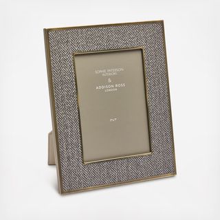Sophie Paterson Herringbone Lacquered Photo Frame