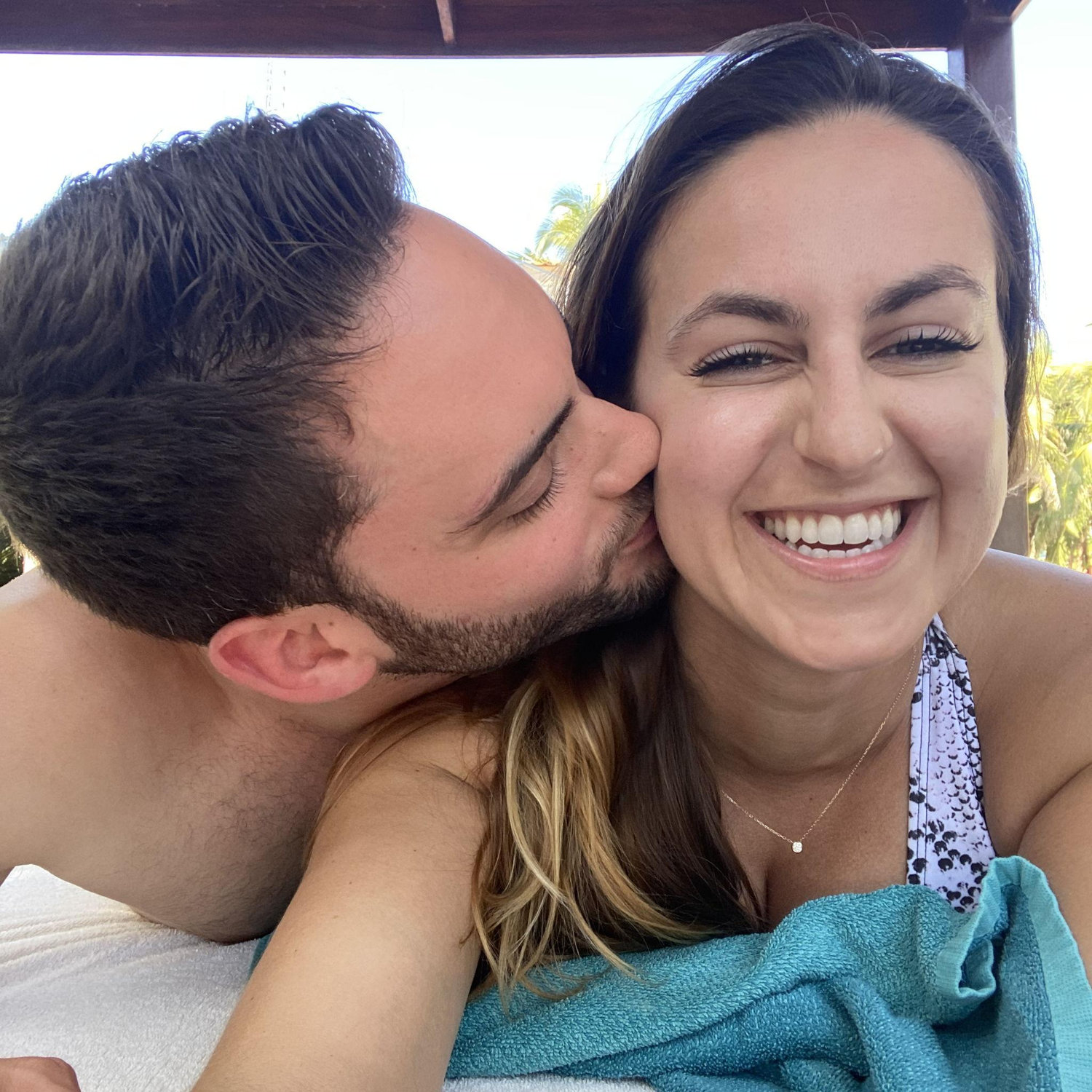 Our first trip to Mexico together! At the hotel we will get married at! Definitely a core memory. December 2021.