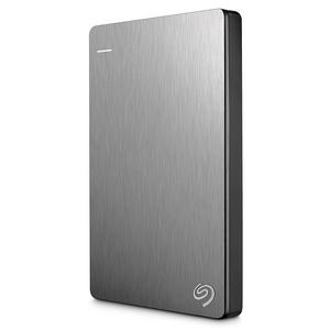 Seagate Backup Plus Slim 2TB Portable External Hard Drive USB 3.0, Silver (STDR2000101)